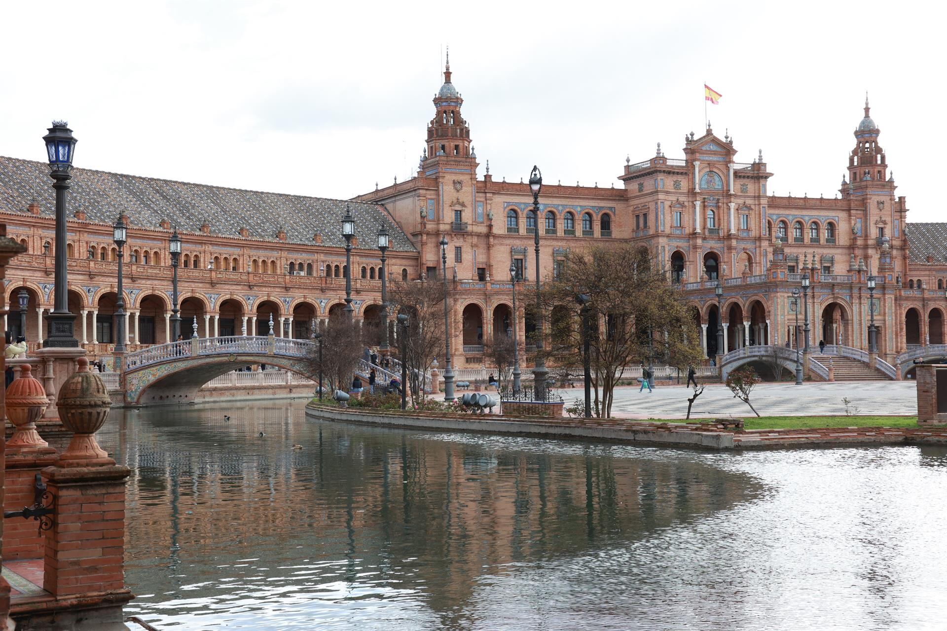 Vista general de la Plaza de España - Rocío Ruz - Europa Press