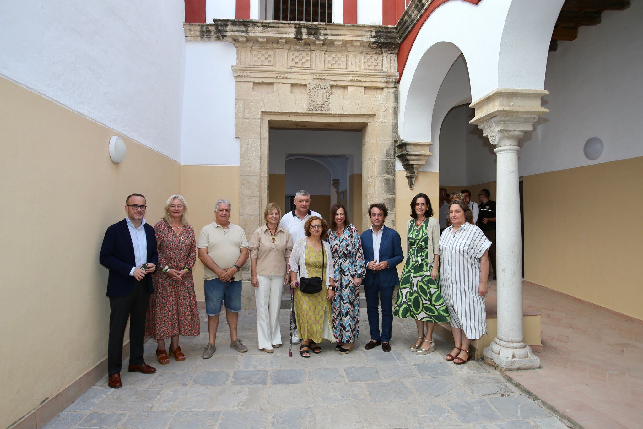 Visita a las viviendas de Ramón de Cala