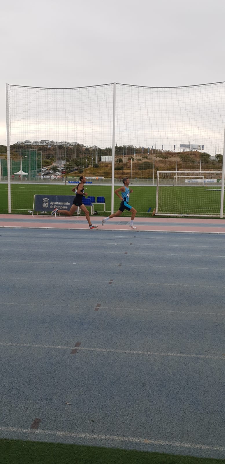 Juan Antonio Gil en la competición