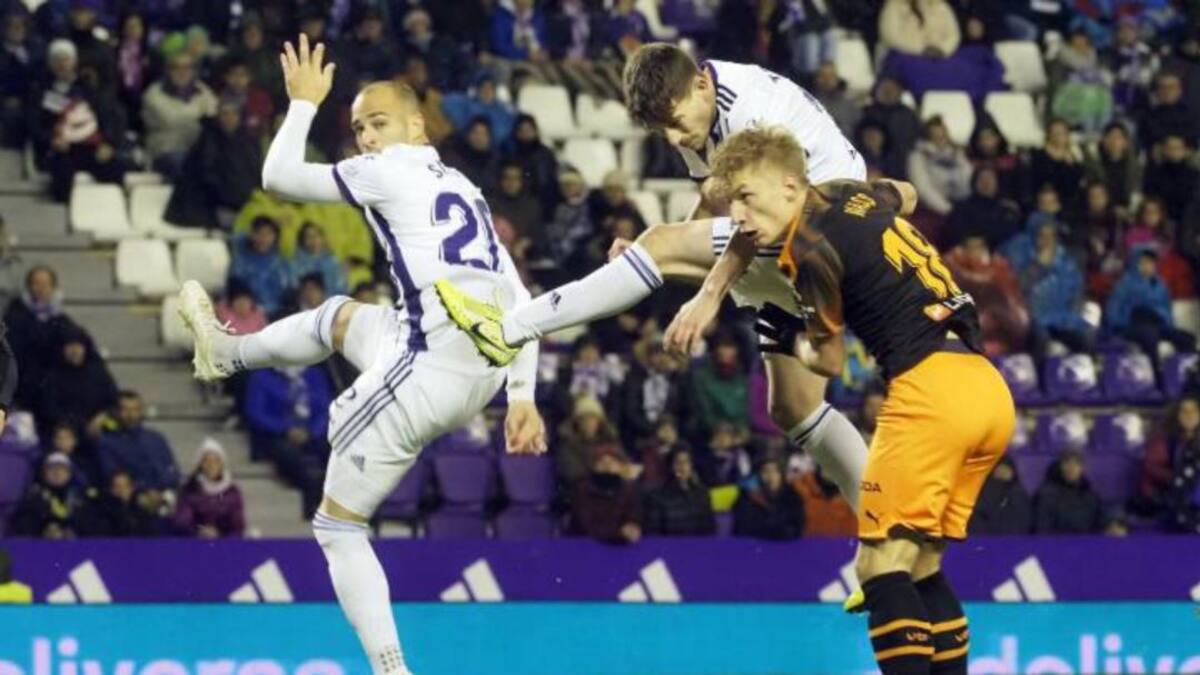 El Real Valladolid buscará su segunda victoria del siglo XXI ante el Valencia