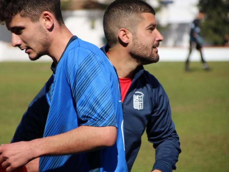Paco Ávila durante un partido con el Guada