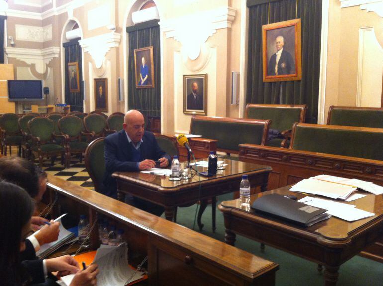 Imagen del ex presidente de la Junta de Fiestas, Jesús López