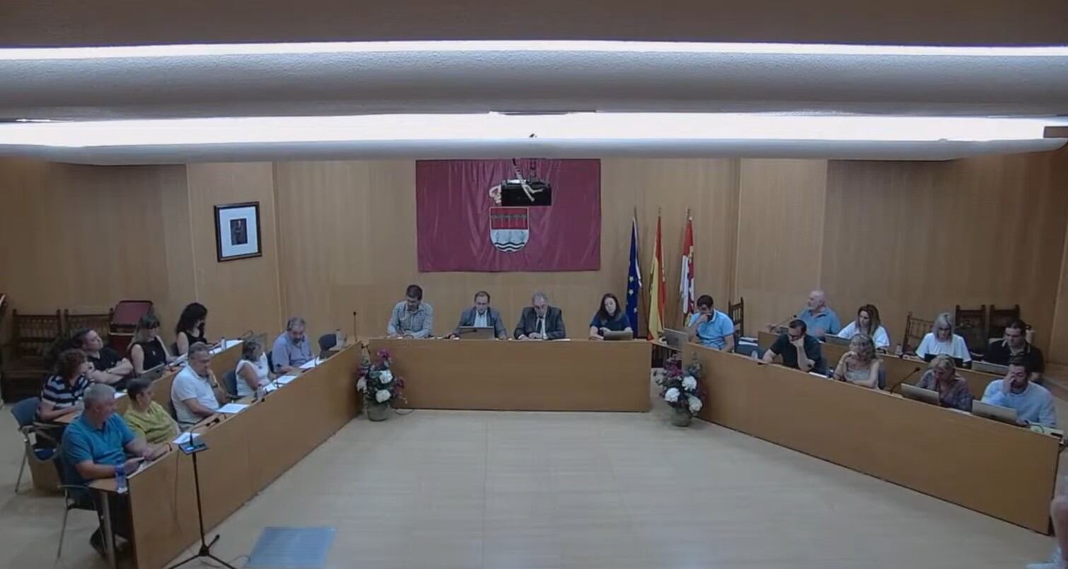 Pleno del Ayuntamiento de Laguna de Duero, imagen de archivo
