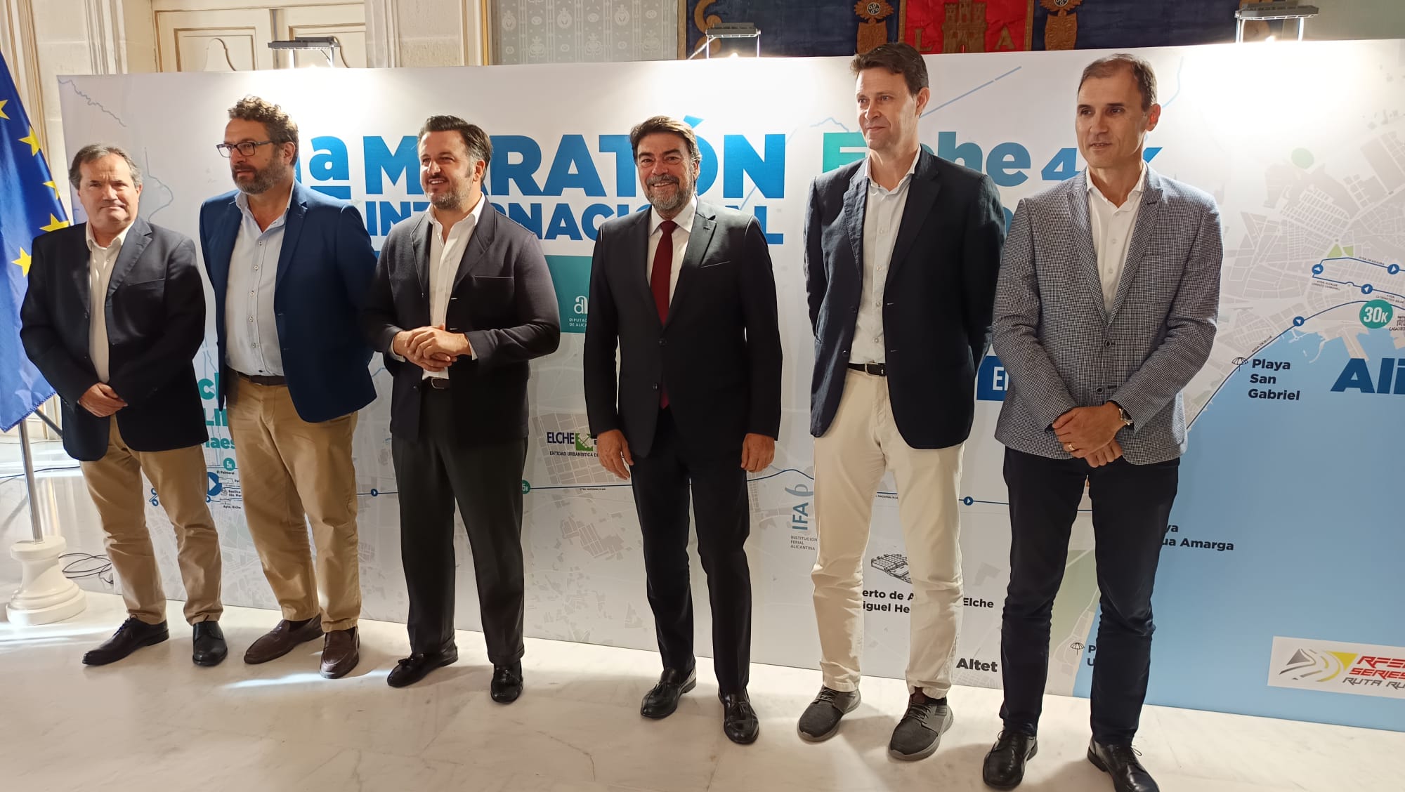 Presentación del I Maratón Internacional Elche-Alicante