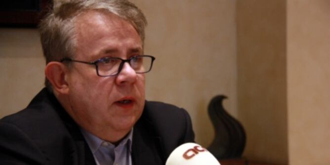 El president del Col·legi de Metges de Barcelona, Jaume Padrós