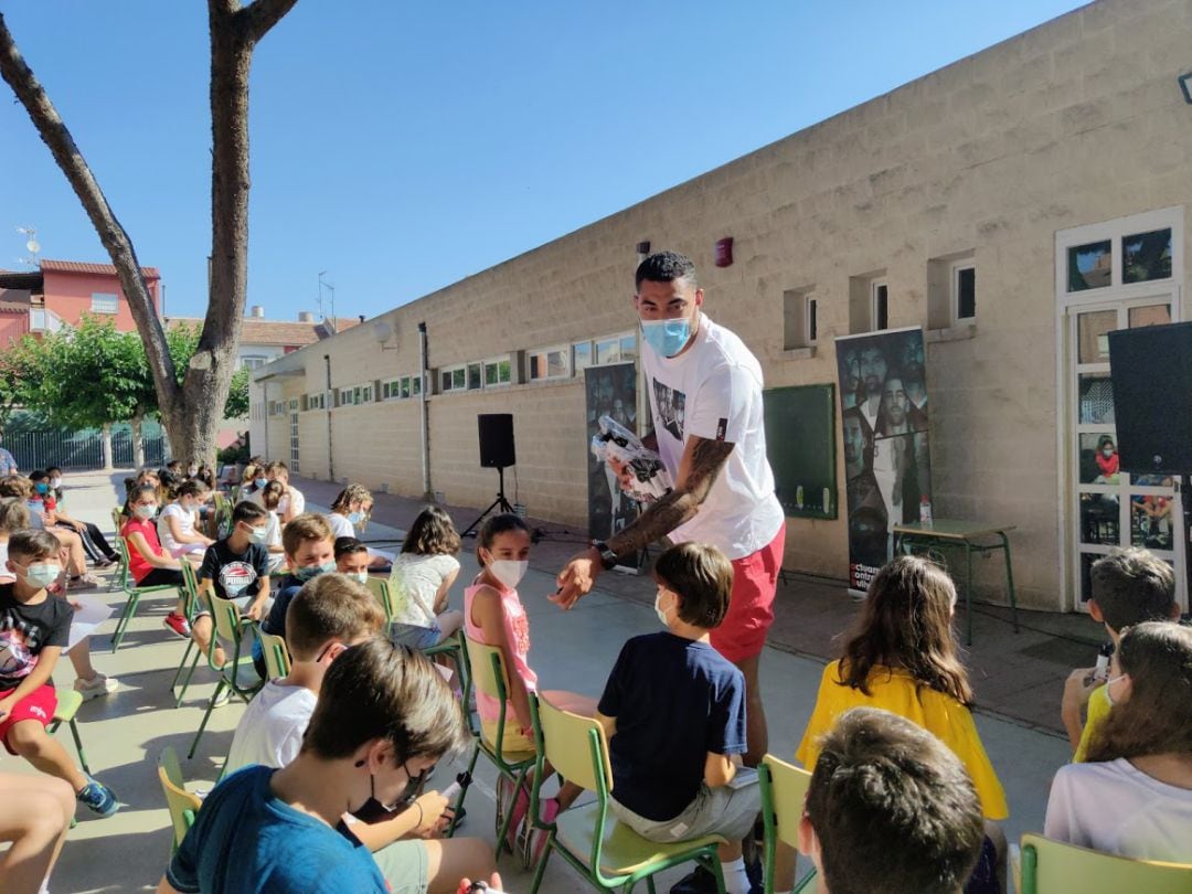 Augusto Lima en el CEIP La Arboleda