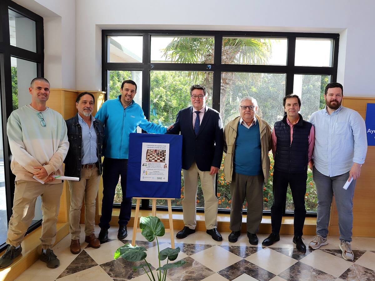 La II Reunión de Ajedrez Escolar congregará a más de 120 estudiantes de 25 centros el 16 de mayo en el Palacio Municipal de Deportes de Chapín