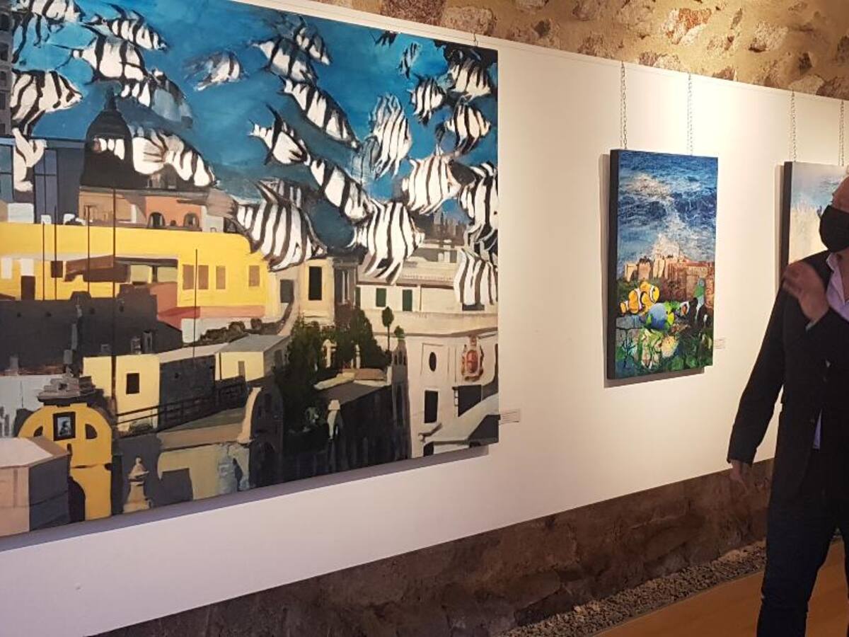 Ávila bajo las aguas en los cuadros de López Reina