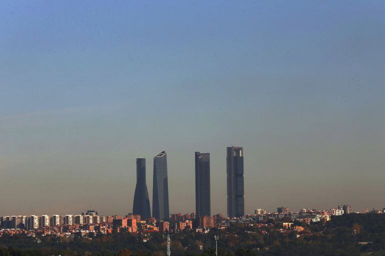 Episodio de contaminación en Madrid el pasado 22 de enero.