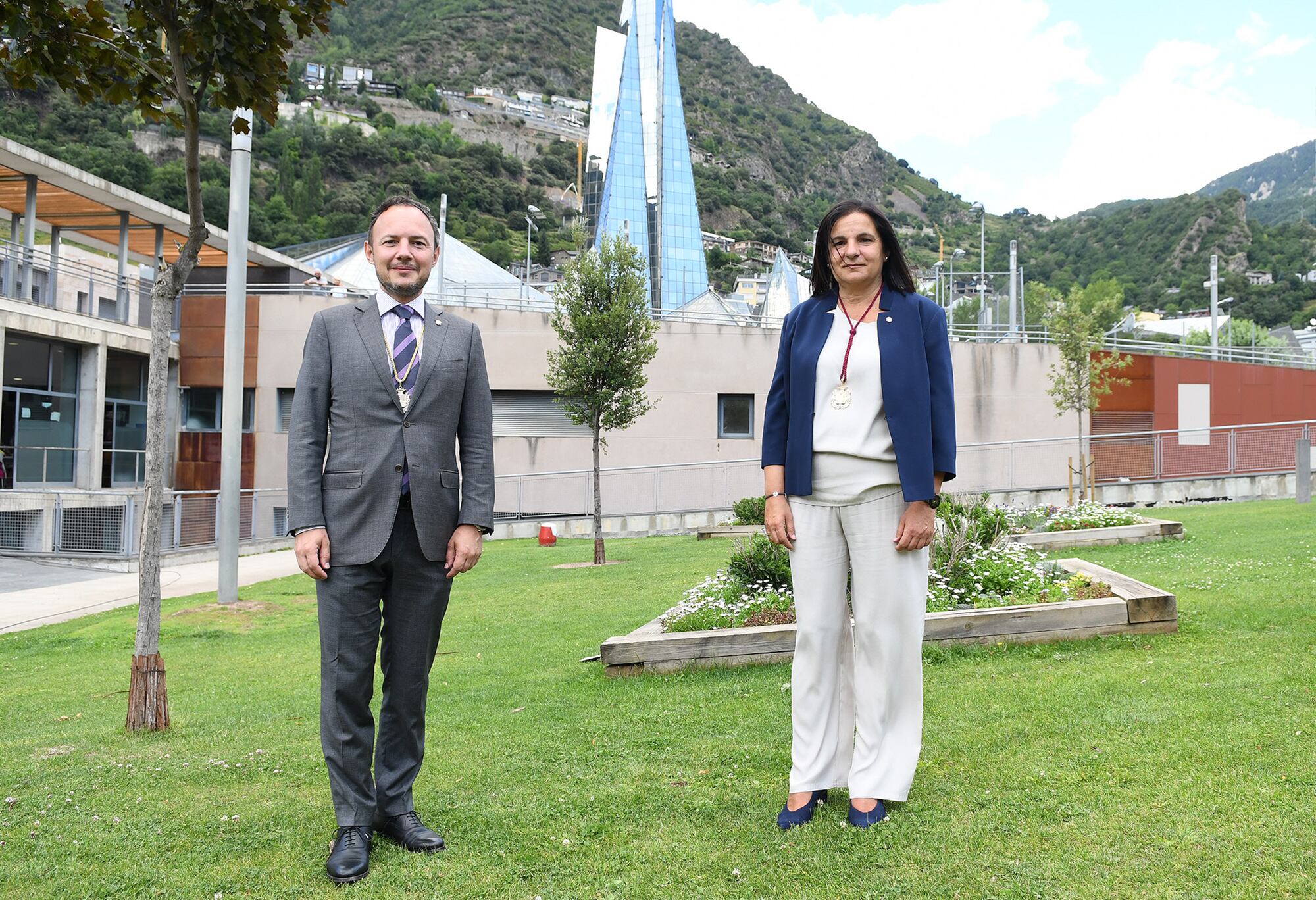 El cap de Govern, Xavier Espot, uneix en la figura de Trini Marín, el ministeri d'Afers Socials i Funció Pública