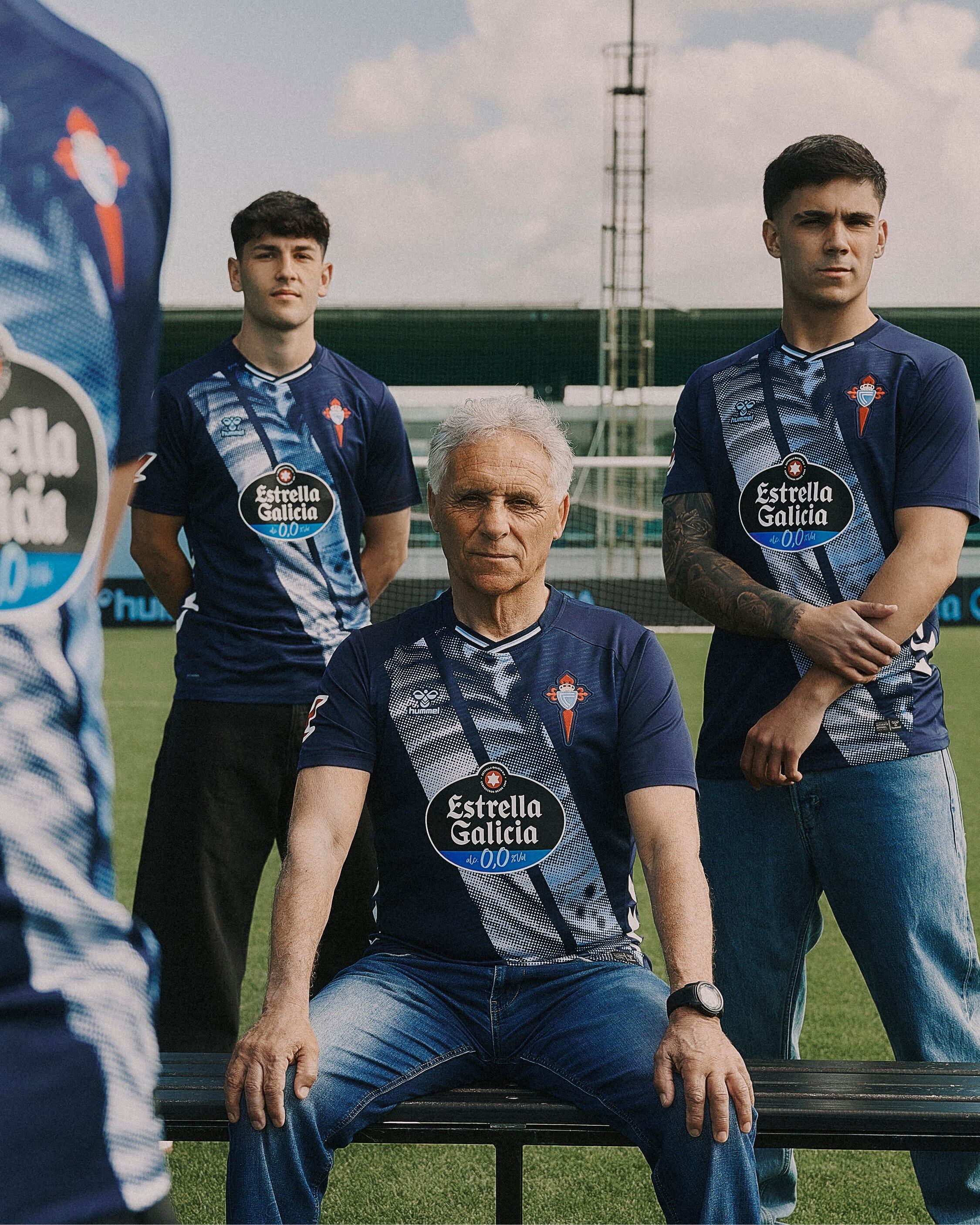 Segunda equipación Celta temporada 25/26