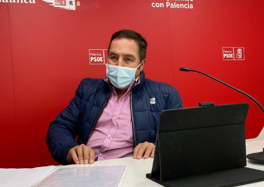 Julián Aguilar, alcalde de Salinas de Pisuerga