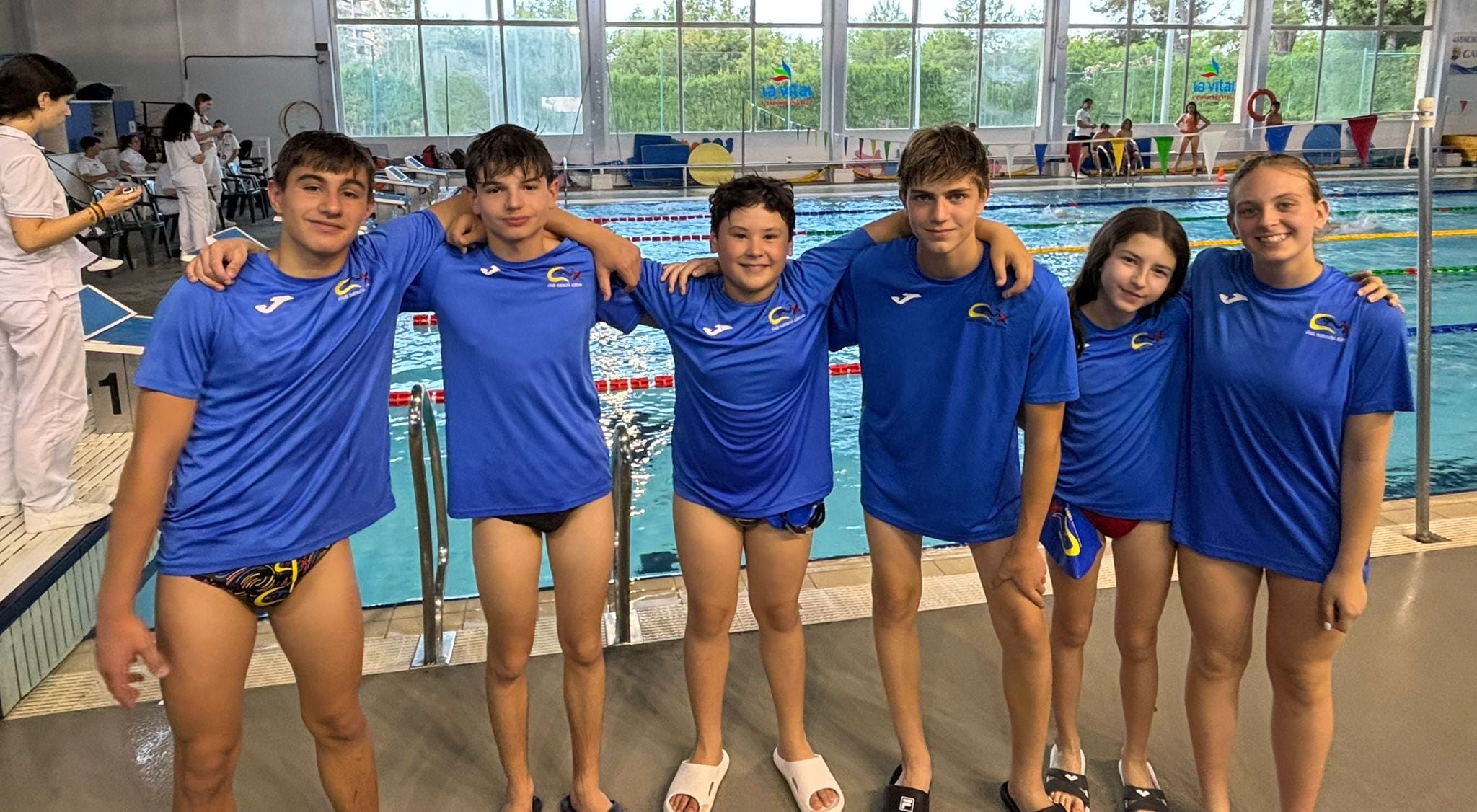 Representación del CN Xàtiva en Gandia (Foto: CN Xàtiva)