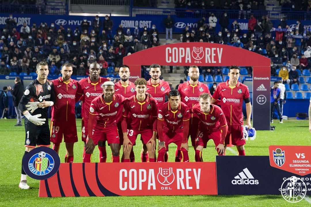 La alineación del Getafe, próximo rival de Osasuna, en su eliminación copera en Palma