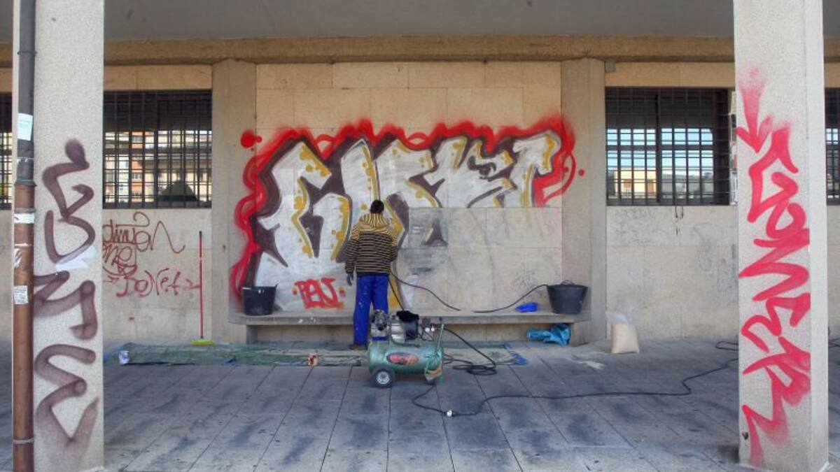 Detenido el mayor grafitero de Valladolid