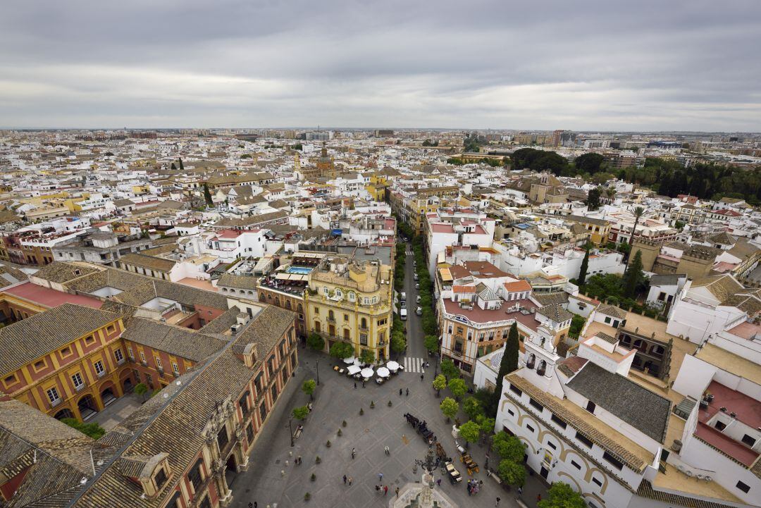 Vista de Sevilla desde la Giralda.