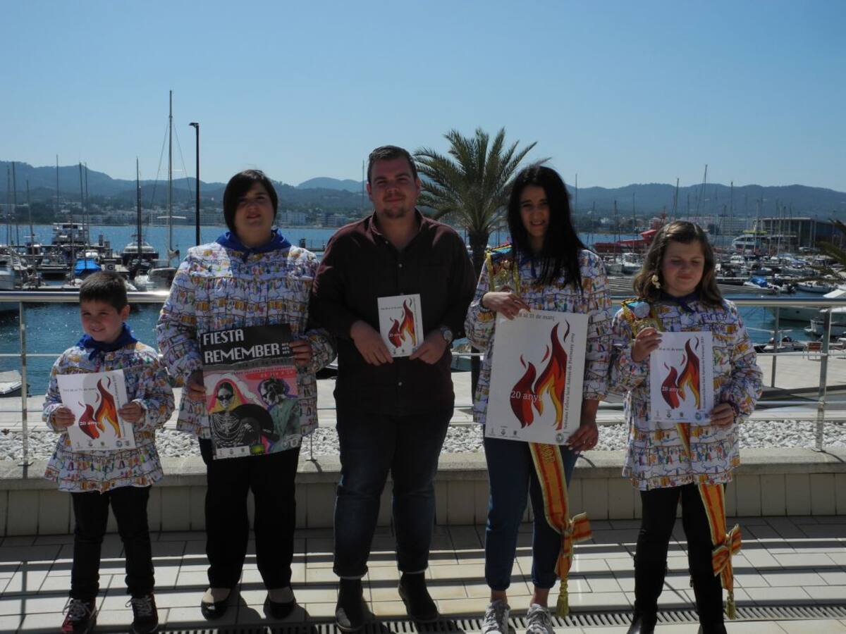 Las Fallas llegan a Sant Antoni