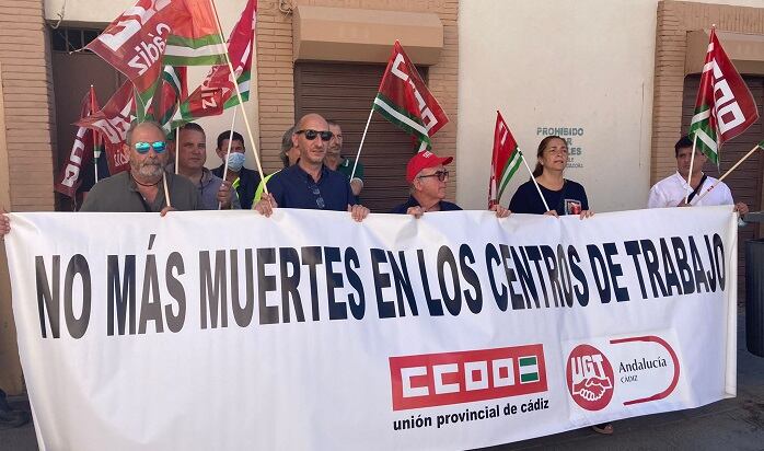 Una concentración de CCOO