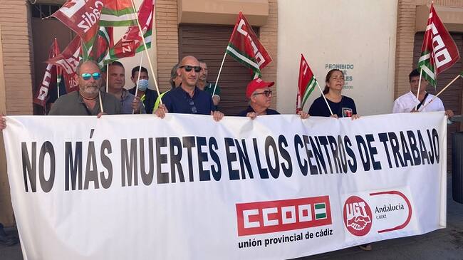 Una concentración de CCOO