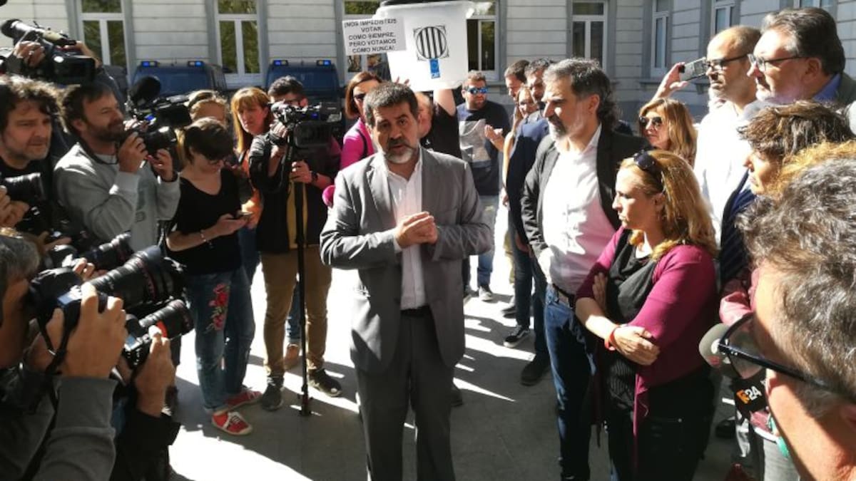 El juez teme que Sànchez pueda movilizar a la gente contra un resultado adverso el 21-D