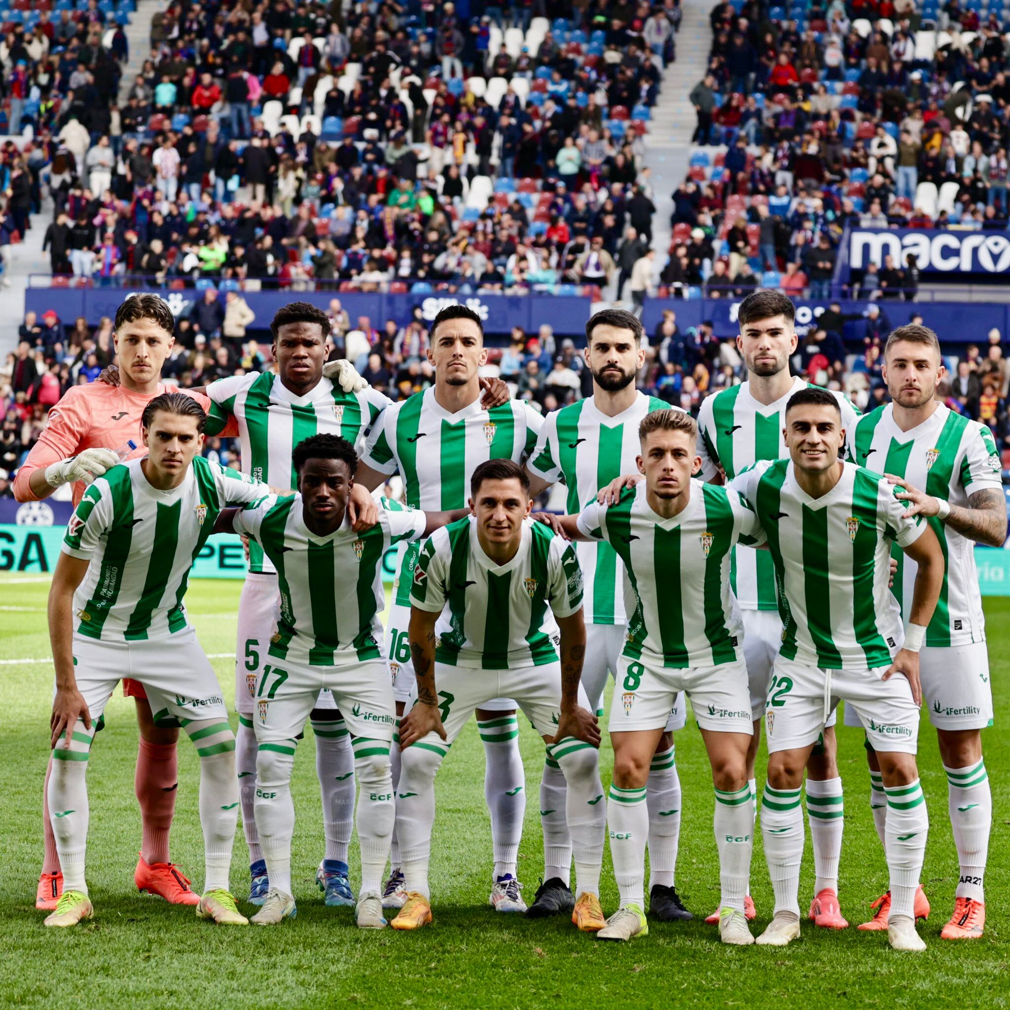 Oncel del Córdoba CF ante el Levante.