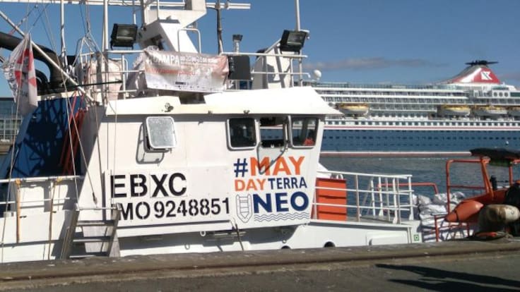 Entrevista al capitán del "Aita Mari", Marco Martínez (20/03/19)