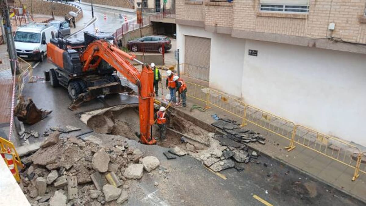 Lorca recibe casi un millón de euros para subsanar los daños de la DANA del paso mes de marzo