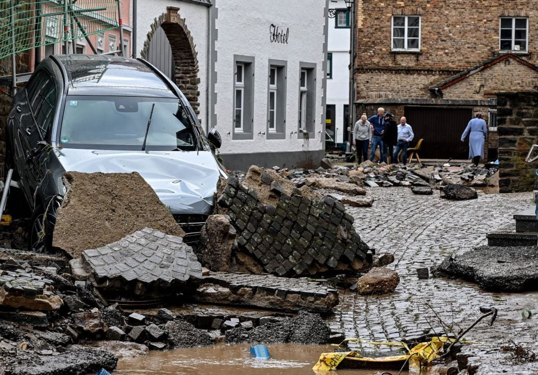 Inundaciones en Alemania deja al menos seis muertes y 30 desaparecidos.