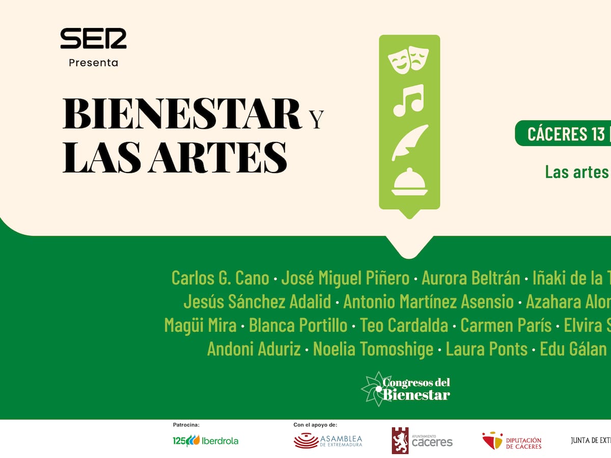 Vuelve a Cáceres el congreso ‘Bienestar y las Artes’, con Blanca Portillo, Elvira Sastre, Magüi Mira y Andoni Aduriz