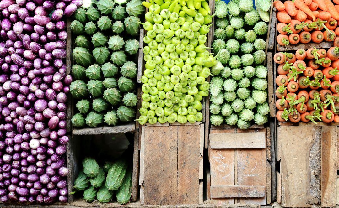 La fotografía galardonada. Mercado Central de Kandy. Sri Lanka.