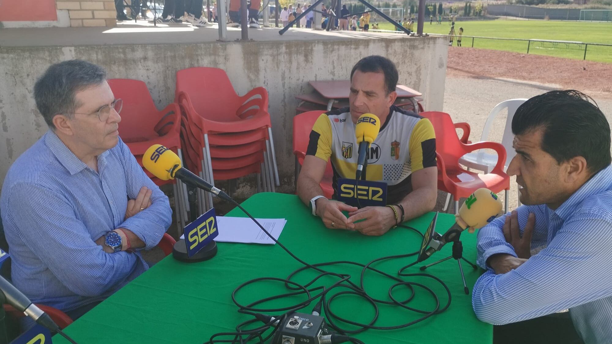 Jorge Mazcaray y Mario Mirón en el programa de Ser Aragón Oriental