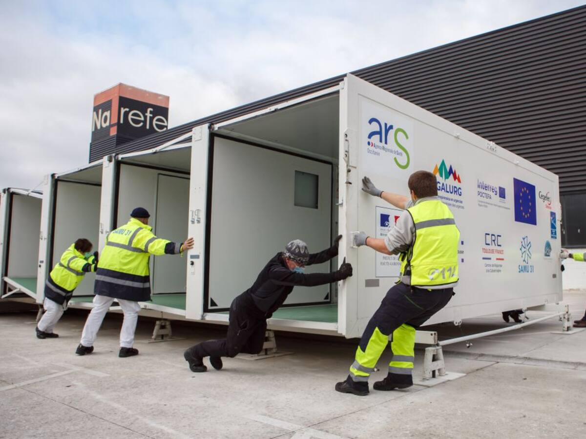 Entrevista a Aitor Erice, jefe de la unidad móvil de vacunación