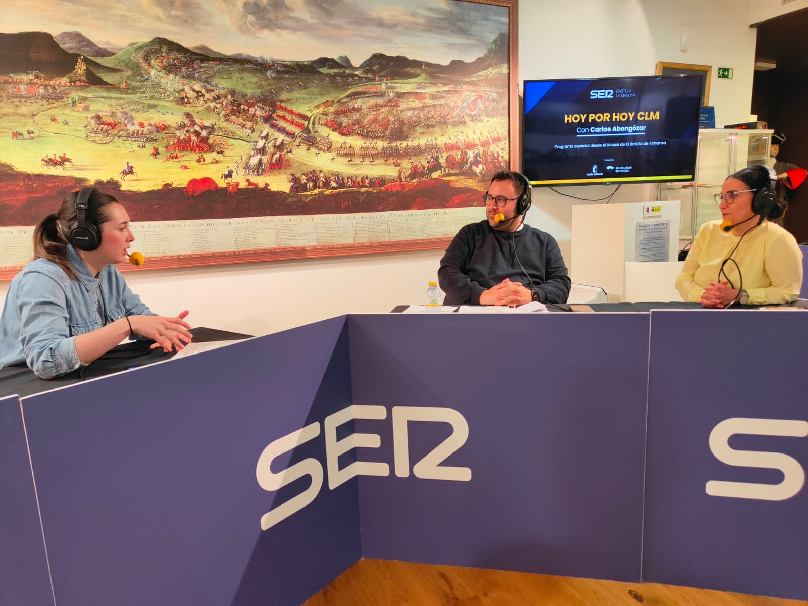 La gerente de Almansa Turística, Belén Núñez, y la gerente de la DO Almansa, Rosana Trujillo