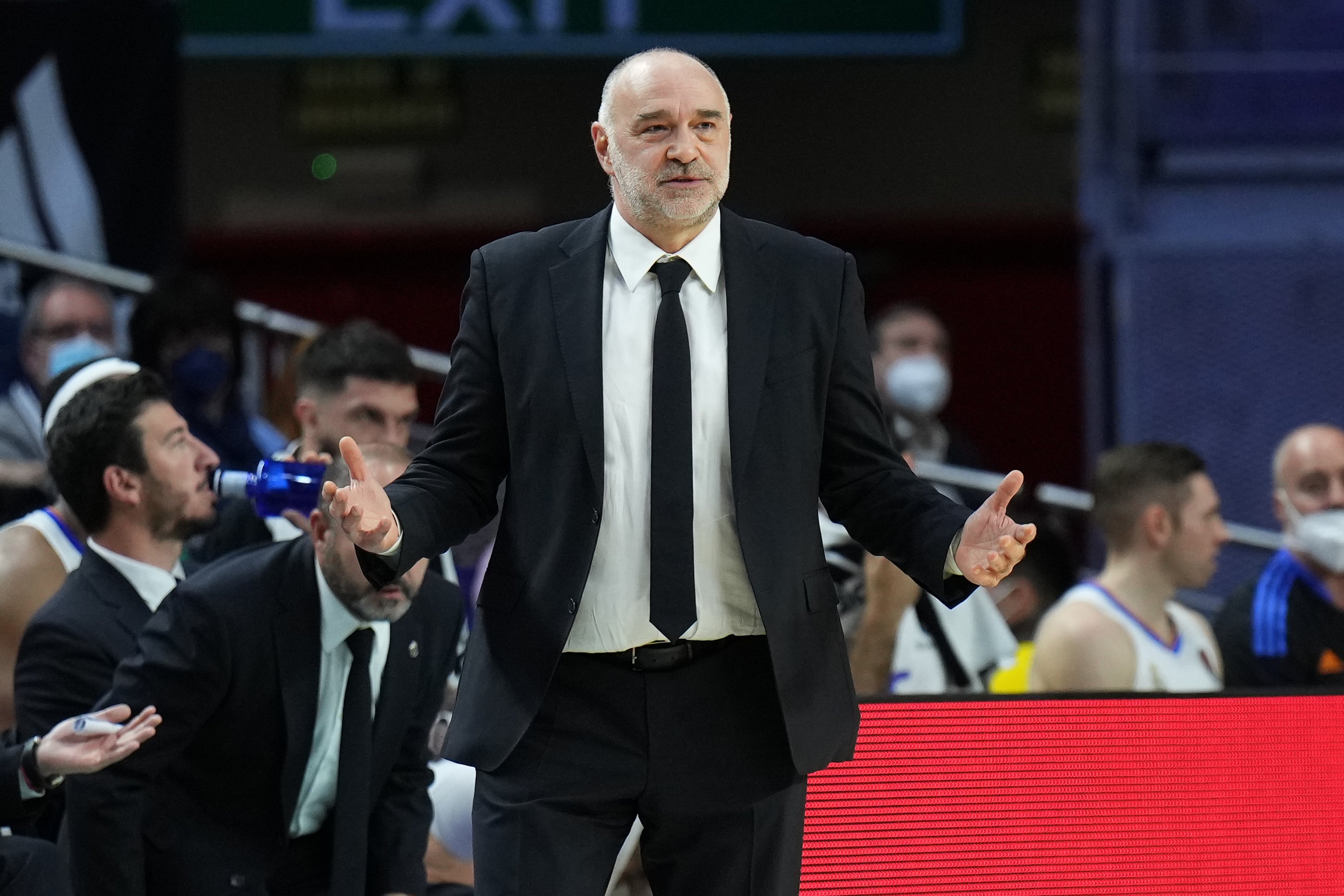 Pablo Laso, entrenador del Real Madrid