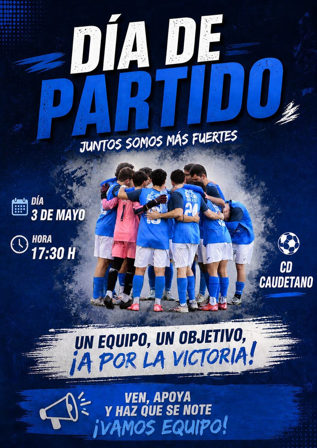 Cartel del partido