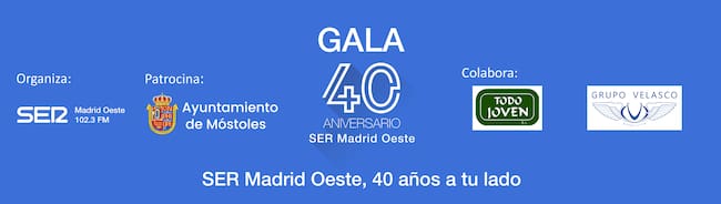 Patrocinadores y colaboradores Gala 40 Aniversario