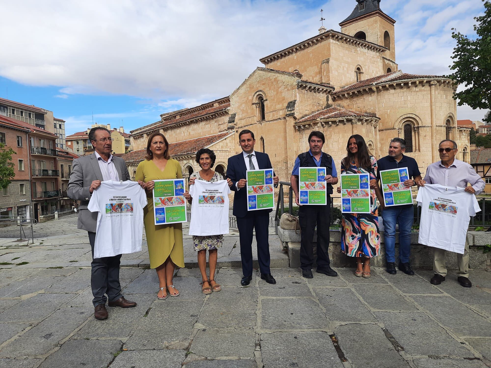 Presentación de la Carrera popular y marcha solidaria Caja Rural de Segovia