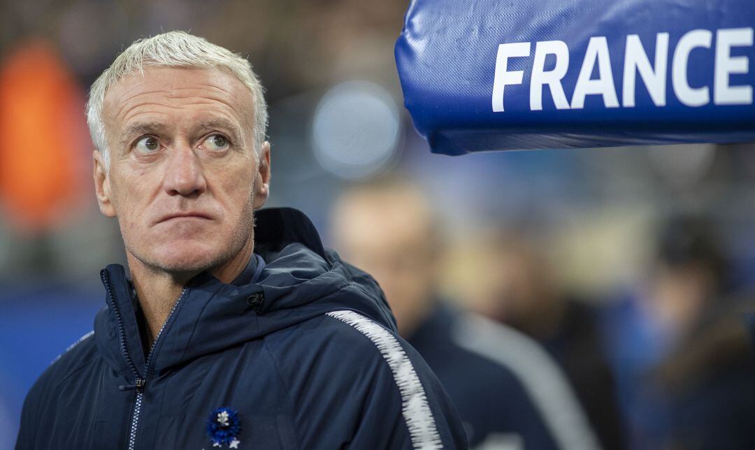 El seleccionador francés Didier Deschamps.