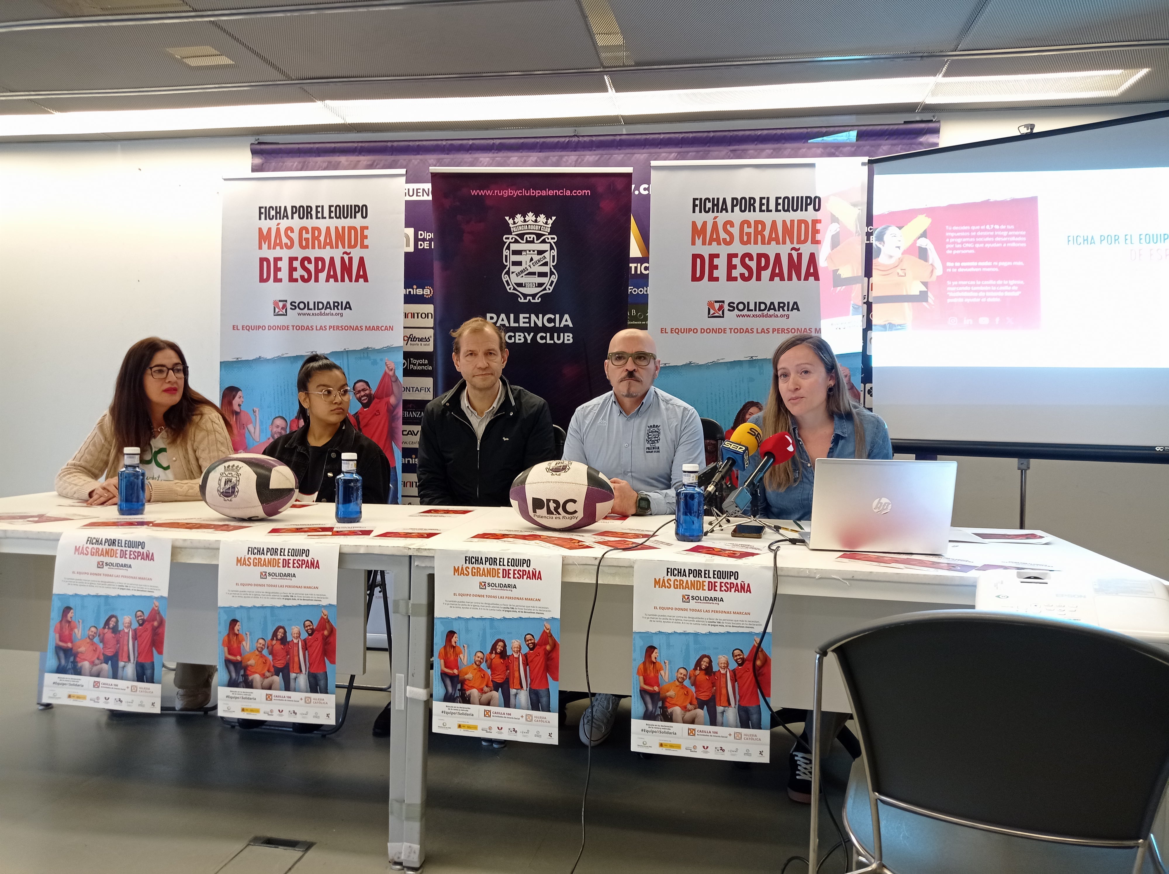 Presentación de la campaña marca la X solidaria en la declaración de la renta