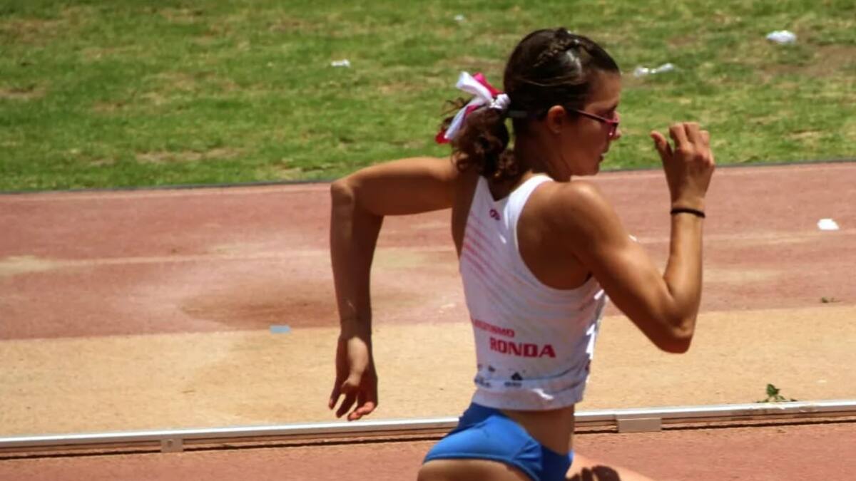 La atleta rondeña Ana Rodríguez en Hoy por Hoy
