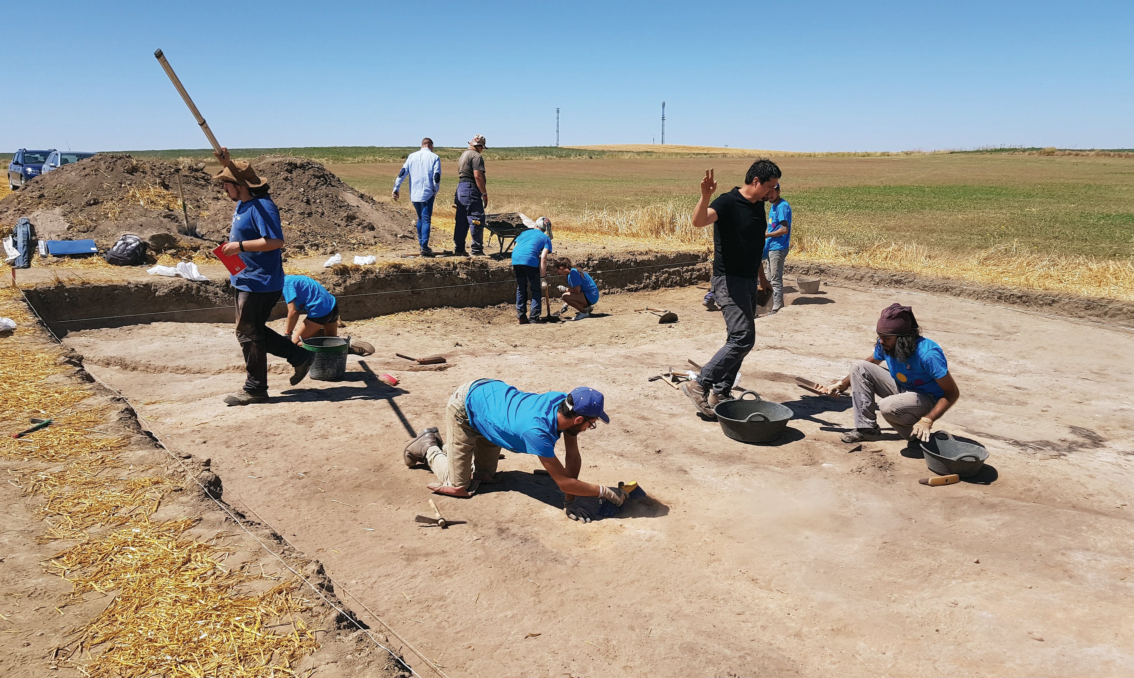 Excavación en Paredes de Nava (Intercatia)