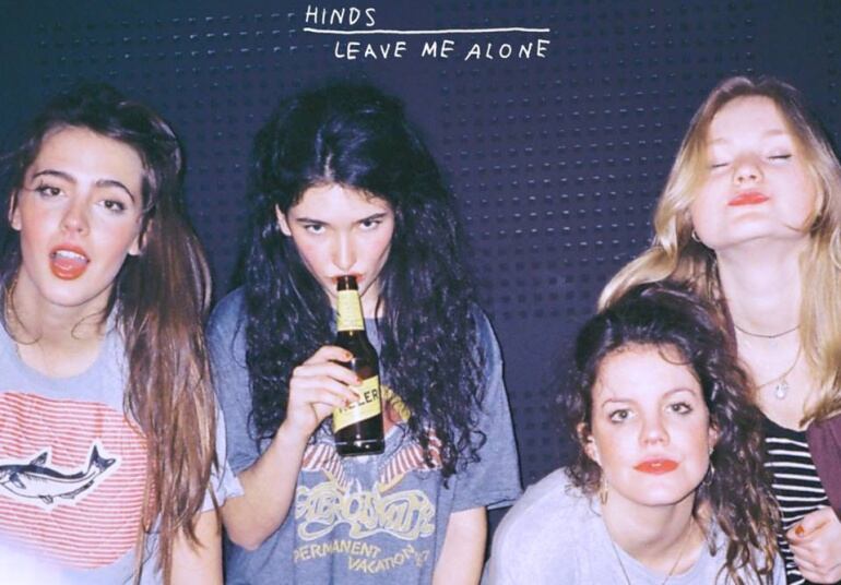 Portada del primer disco de Hinds