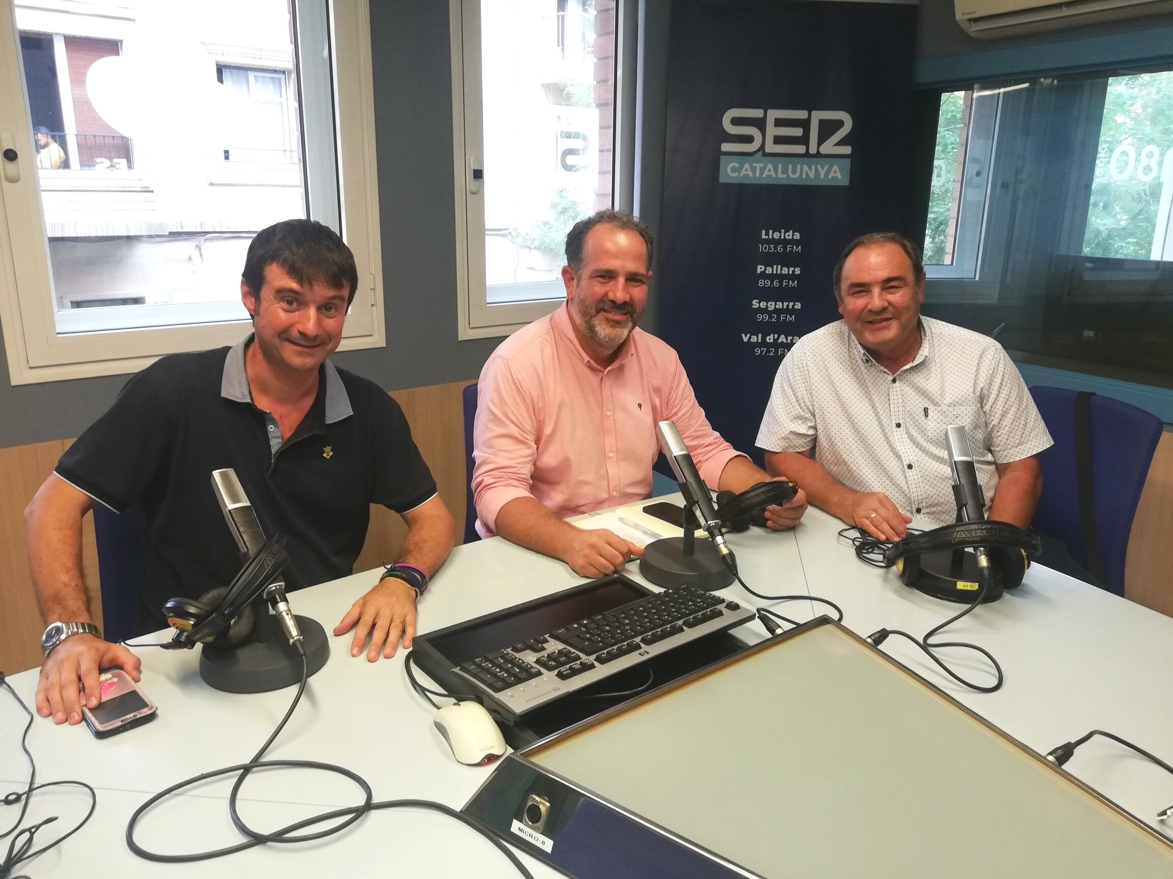 Aquest dilluns hem conegut projectes de Puigverd, Penelles i Bellaire amb els seus alcaldes: Josep Solsona, Eloi Bergós, Jaume Montfort.