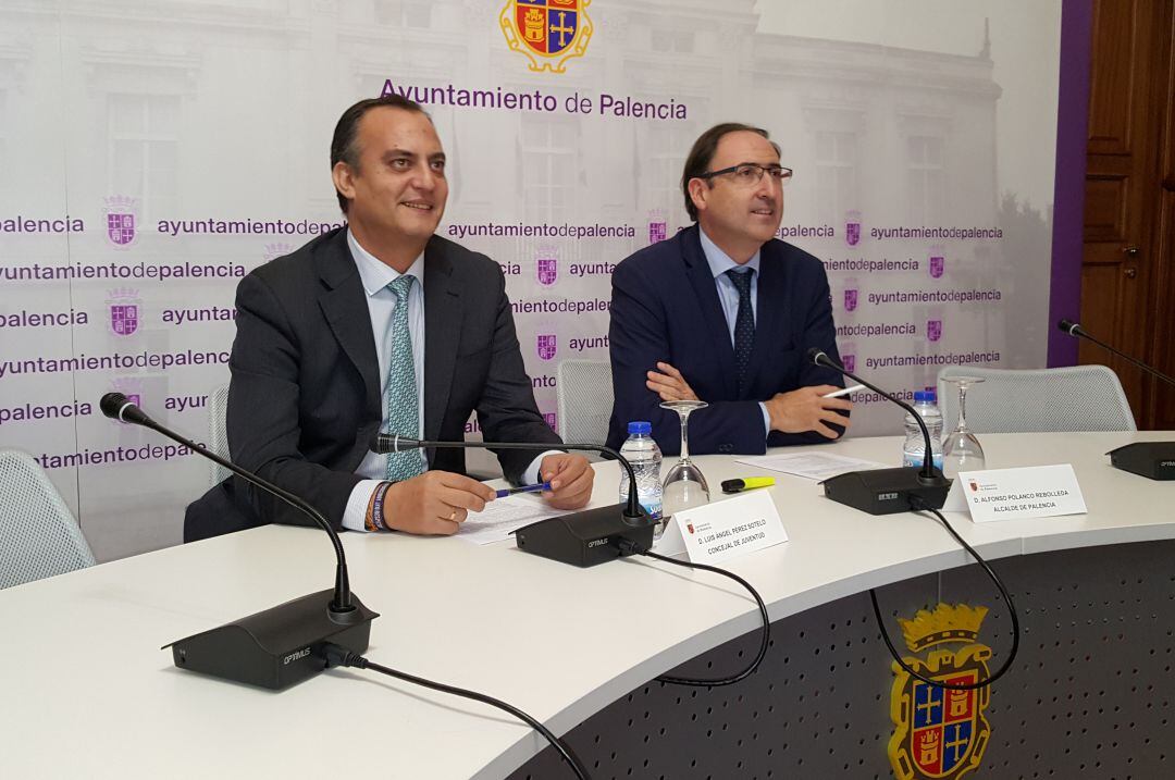 Luis Ángel Pérez (i) y Alfonso Polanco (d)