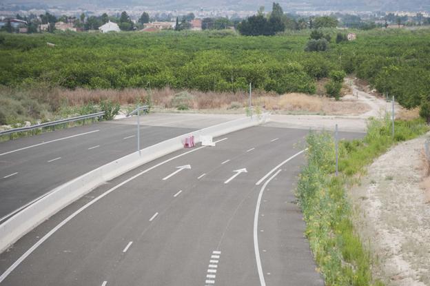 Imagen de la autovía de Beniel, conocida popularmente como &#039;autovía del bancal&#039;