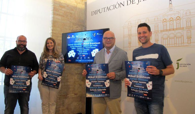 Antonio Rosillo, Ana Morillo, Manuel Fernández y José Ruiz.