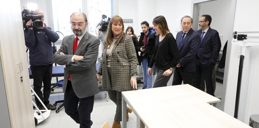 Visita a las instalaciones del nuevo centro de salud del barrio de Jesús