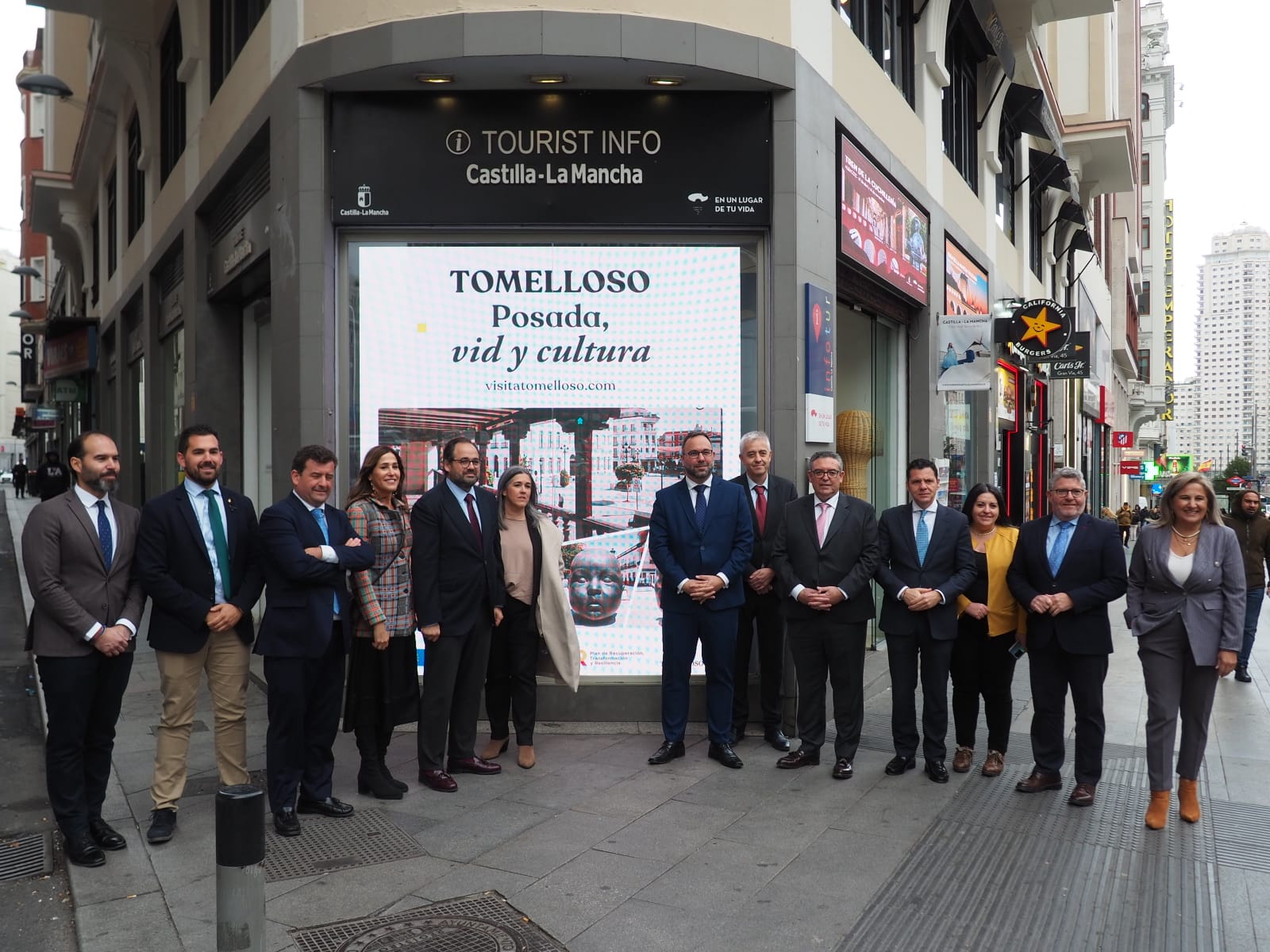 Tomelloso en la Gran Vía de Madrid