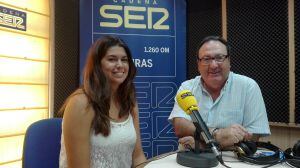 Andrea Benítez durante su intervención en Hoy por Hoy.