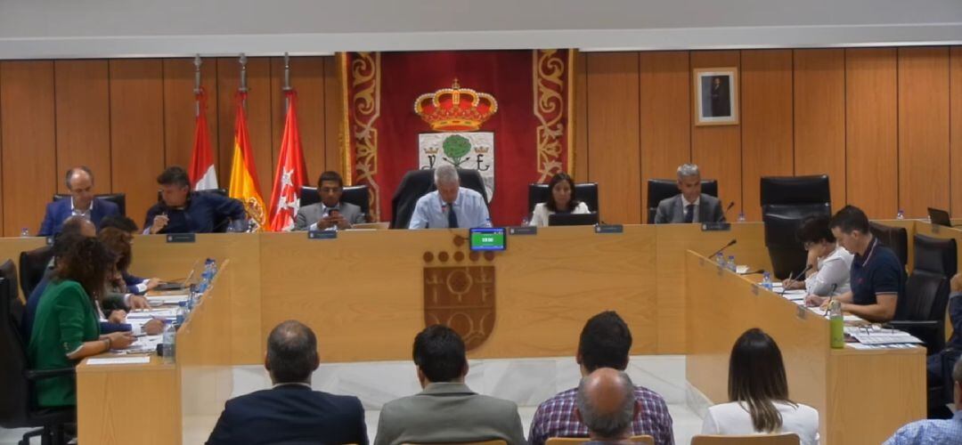 Pleno municipal de San Sebastián de los Reyes de septiembre